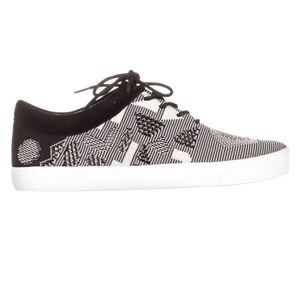 Clarks Glove Glitter Black White casual sneaker